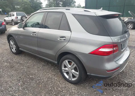 2012 Mercedes-Benz Ml 350 4Matic из США, поврежденный, VIN 4JGDA5HB4CA022773